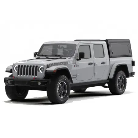 Hardtop Contour noir lisse sans fenêtre latérale pour Jeep Gladiator 2019+ Alu-Cab